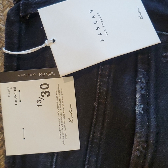 Nwt Kancan High Rise Ankle Skinny - Picture 7 of 7